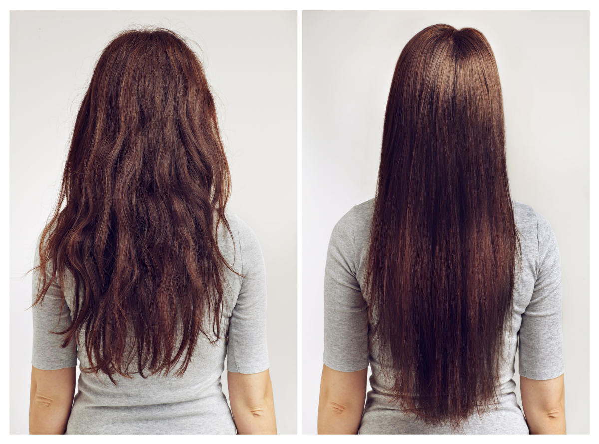 How-to-Make-Frizzy-or-Curly-Hair-Into-Straight-Hair